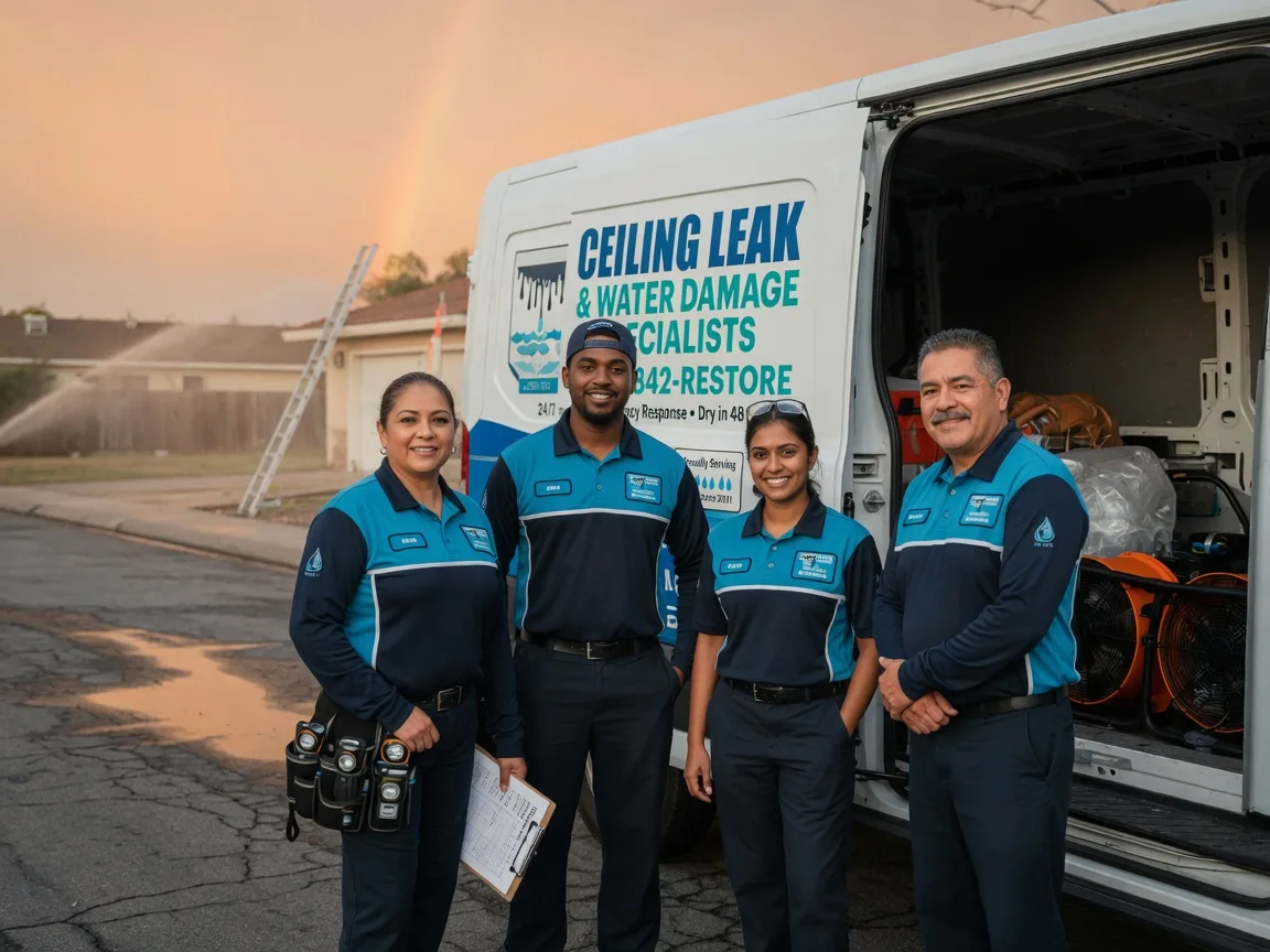Ceiling Leak Cleanup company in Modale, IA